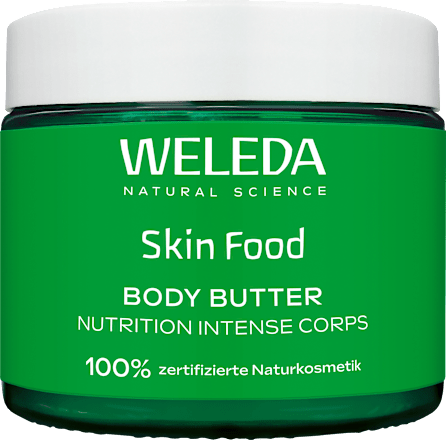 Körperbutter Skin Food im Glastiegel, 150 ml