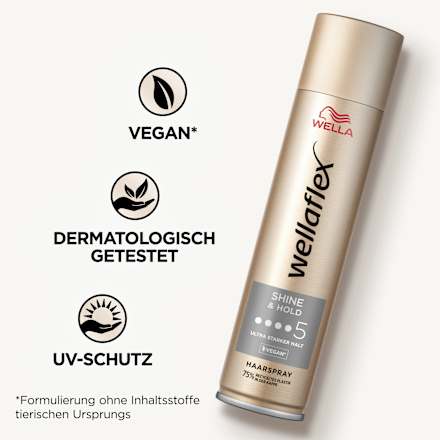 Haarspray Shine & Hold, Ultra starker Halt, 250 ml