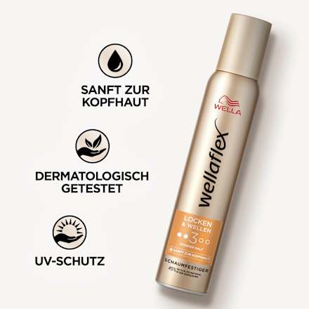 Schaumfestiger Locken & Wellen, Starker Halt, 200 ml