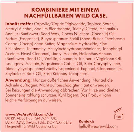 Deostick Amber & Oud Nachfüllpack, 40 g
