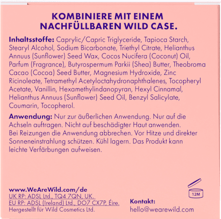 Deostick Coconut & Vanilla Nachfüllpack, 40 g