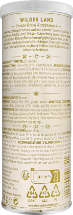 Gevriesdroogde kip kattensnacks, 30 g