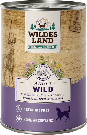 Nat hondenvoer met hert & pompoen, 400 g