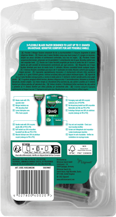 Einwegrasierer, Xtreme 3 Sensitive Comfort Flexible, 6 St WILKINSON SWORD