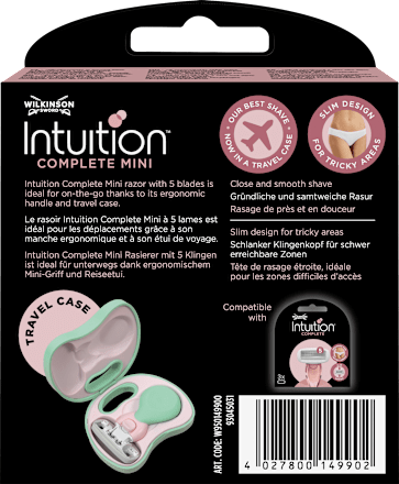 Rasierer, Intuition Complete Mini, 1 St WILKINSON SWORD