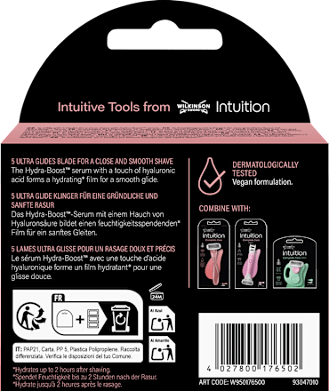Rasierklingen, Intuition Complete Care, 3 St
