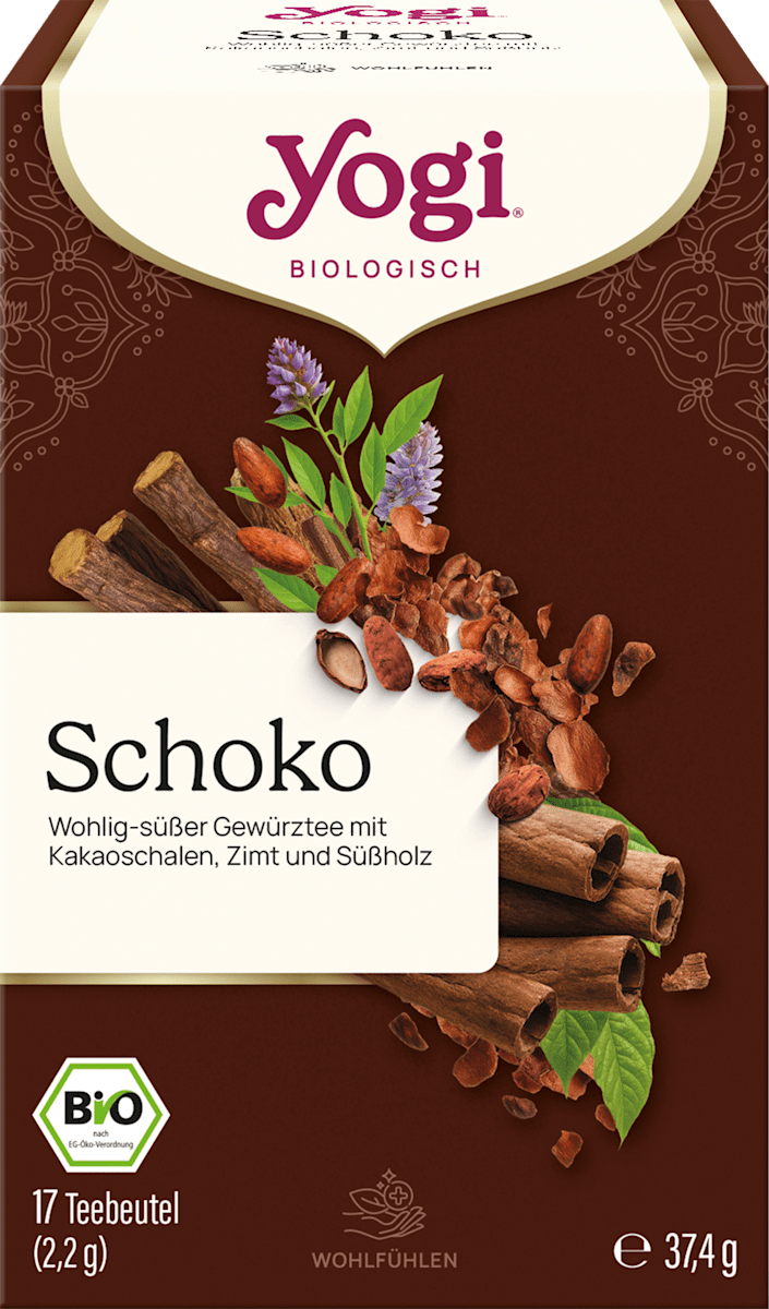 Yogi Gewürztee Schoko (17 Beutel), 37,4 g
