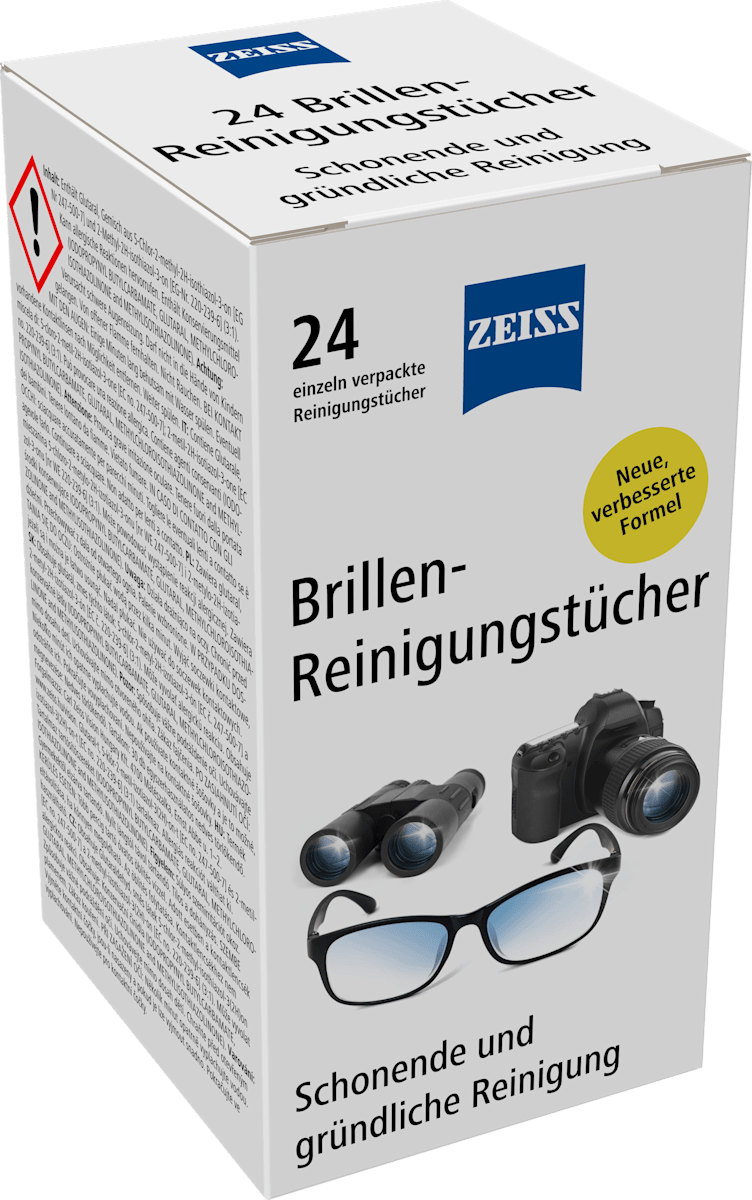 Zeiss Brillen-Reinigungstücher, 24 St