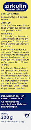 Flohsamen Indisch, 300 g