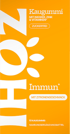 Kaugummi, Immun Zitrone, zuckerfrei, 10 St