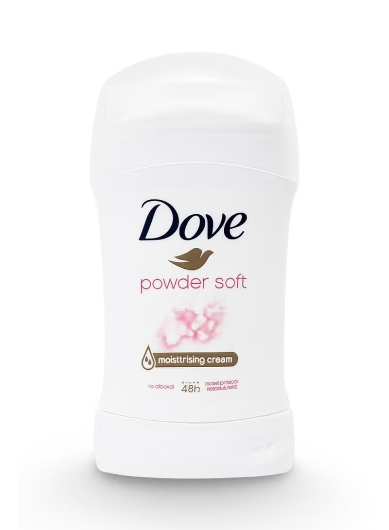 Dove Powder Soft Damen Anti-Transpirant Deo Creme Stick für 48h   50ml
