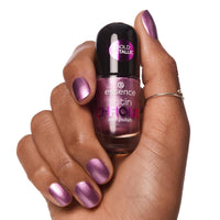 essence satin CHROME nagellak, nr. 02, roze, dekkend, expressief resultaat,