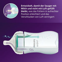 PHILIPS AVENT Babyflaschen Set Natural Response groß 6tlg, von Geburt an, 1 St