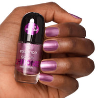 essence satin CHROME nagellak, nr. 02, roze, dekkend, expressief resultaat,