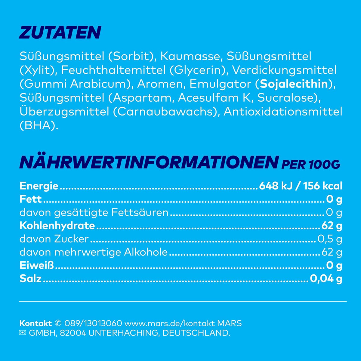 Kauwgom Extra Professional Fresh, Spearmint, suikervrij, 50 stuks