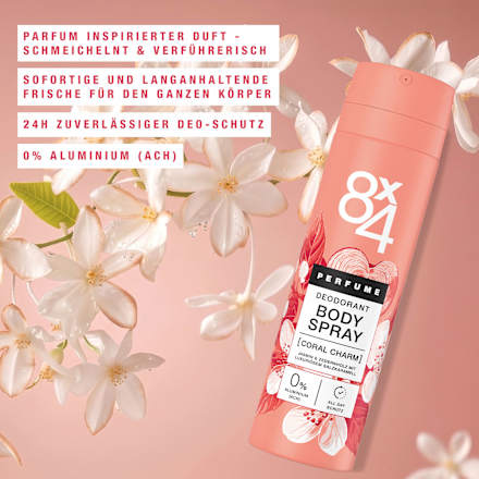 Deo Bodyspray Coral Charm, 150 ml