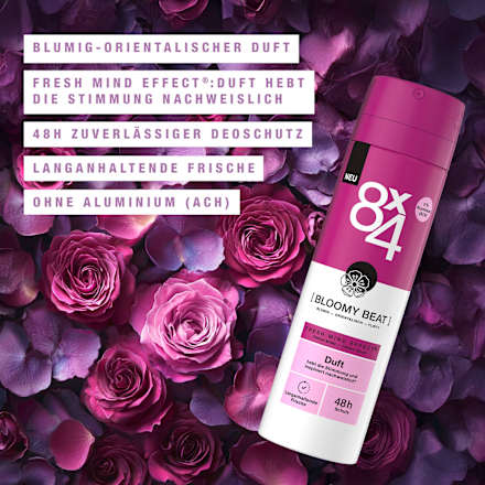 Bloomy Beat deodorantspray, 150 ml