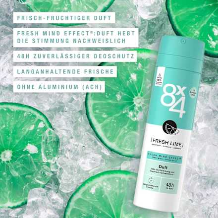 Deodorantspray Fresh Lime, 150 ml