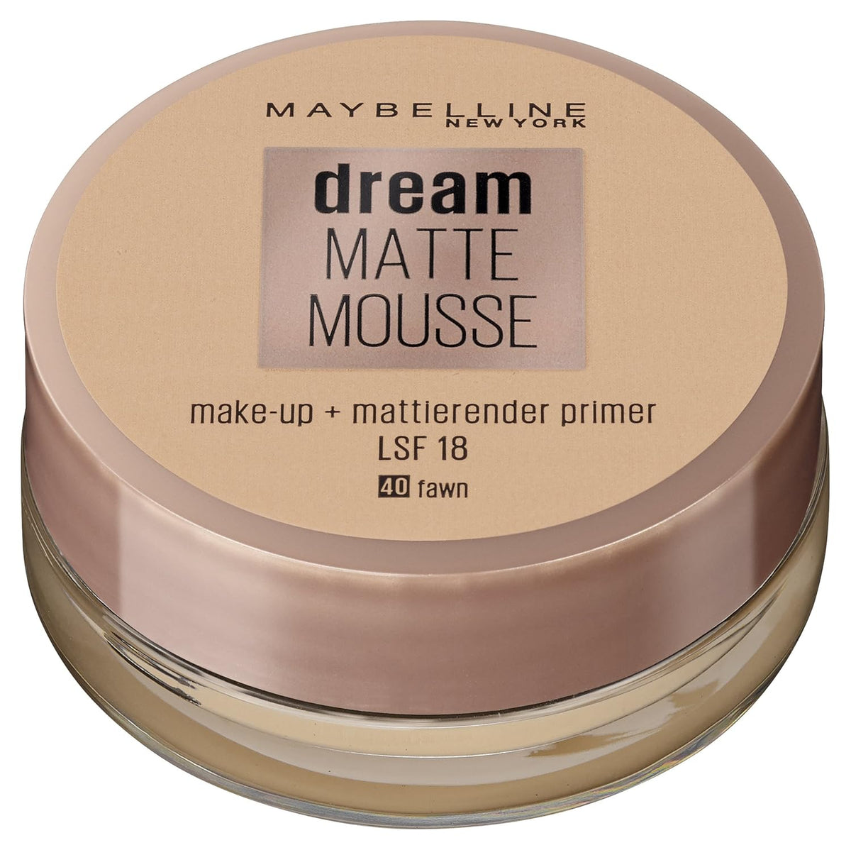 Maybelline dream matte mousse 40 fawn foundation