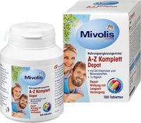 A-Z Komplett Depot, Tabletten, 100 St., 144 g Mivolis