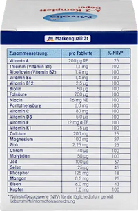 A-Z Komplett Depot, Tabletten, 100 St., 144 g Mivolis