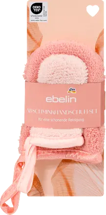 Abschminkhandschuh Set 2tlg Glowing Skin, 1 St ebelin