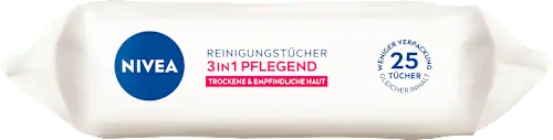 Abschminktücher 3in1 pflegend, 25 St NIVEA