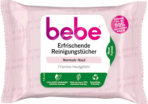 Abschminktücher erfrischend, 25 St bebe