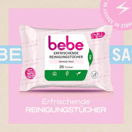 Abschminktücher erfrischend, 25 St bebe