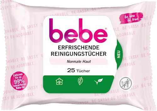 Abschminktücher erfrischend, 25 St bebe