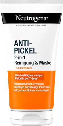 Anti Pickel Gesichtsmaske 2in1, 150 ml Neutrogena