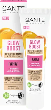 BB Cream Glow Boost, 30 ml SANTE NATURKOSMETIK