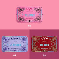 Blush Palette Bridgerton Royal Flush 01, 10 g NYX PROFESSIONAL MAKEUP