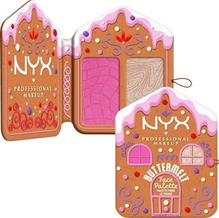 Blush Palette Buttermelt 01 Light Medium, 10 g NYX PROFESSIONAL MAKEUP