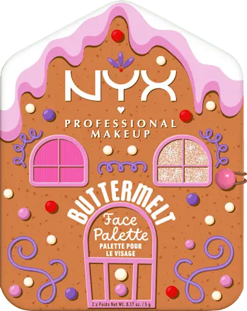 Blush Palette Buttermelt 01 Light Medium, 10 g NYX PROFESSIONAL MAKEUP
