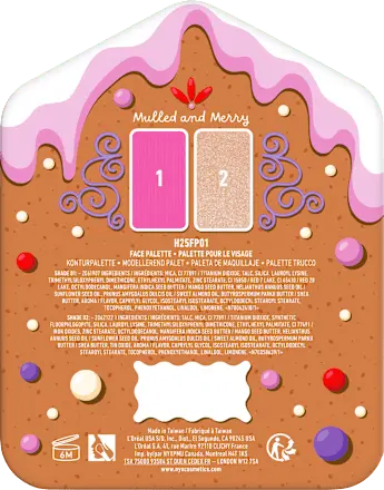 Blush Palette Buttermelt 01 Light Medium, 10 g NYX PROFESSIONAL MAKEUP