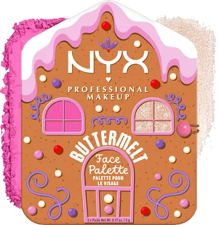 Blush Palette Buttermelt 01 Light Medium, 10 g NYX PROFESSIONAL MAKEUP