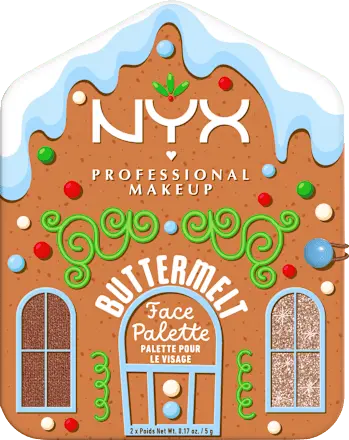 Blush Palette Buttermelt 02 Deep, 10 g NYX PROFESSIONAL MAKEUP