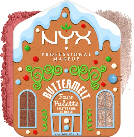 Blush Palette Buttermelt 02 Deep, 10 g NYX PROFESSIONAL MAKEUP