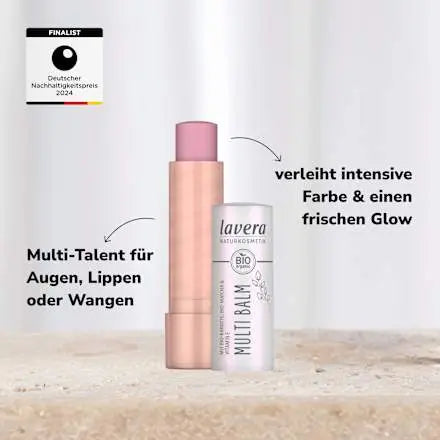 Blush Stick Multi Balm 02 Cloudy Pink, 4,9 g lavera NATURKOSMETIK