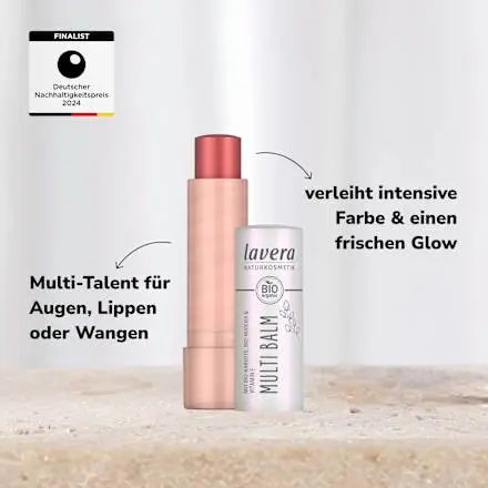 Blush Stick Multi Balm 04 Sunrise Rosé, 4,9 g lavera NATURKOSMETIK