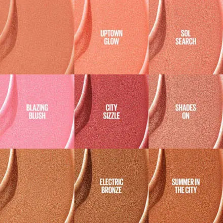 Blush Sunkisser Blush 02 Uptown Glow, 4,7 ml MAYBELLINE NEW YORK