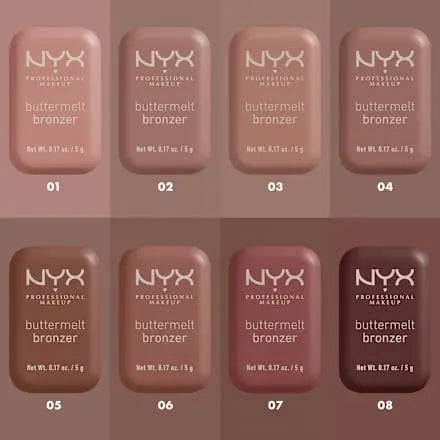 Bronzer Buttermelt Bronze 02 Butta Me Up, 5 g NYX PROFESSIONAL MAKEUP