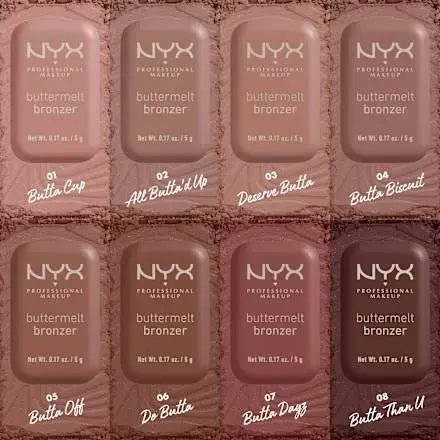 Bronzer Buttermelt Bronze 06 Do Butta, 5 g NYX PROFESSIONAL MAKEUP