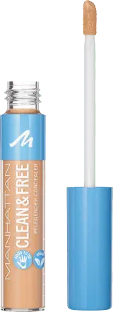 Concealer Clean & Free 10 Fair, 7 ml MANHATTAN Cosmetics