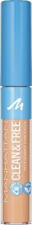 Concealer Clean & Free 10 Fair, 7 ml MANHATTAN Cosmetics