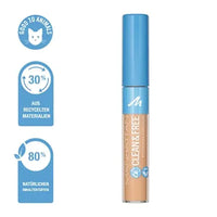 Concealer Clean & Free 10 Fair, 7 ml MANHATTAN Cosmetics