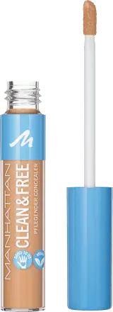 Concealer Clean & Free 20 Light, 7 ml MANHATTAN Cosmetics