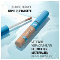 Concealer Clean & Free 20 Light, 7 ml MANHATTAN Cosmetics