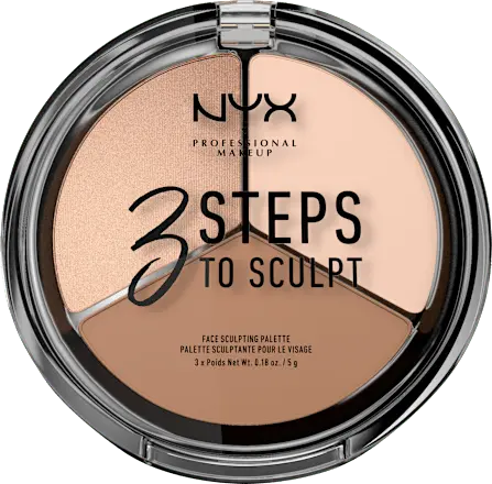 Contouringpuder 3 Steps to Sculpt Fair 01, 15 g NYX PROFESSIONAL MAKEUP